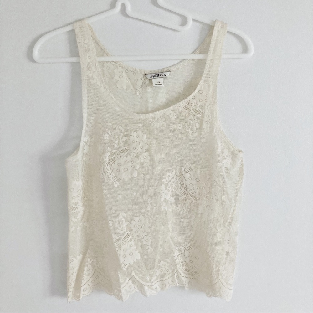 Sheer Lace Tank